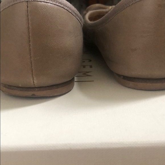 M. Gemi grey ballet flats with box and dust bag - Picture 6 of 8